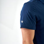 Load image into Gallery viewer, Burlebo Performance Polo - Heather Navy
