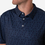 Load image into Gallery viewer, Burlebo Performance Polo - Stars and Stripes - Navy
