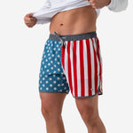 Load image into Gallery viewer, Burlebo Swim Trunk - Throwback USA
