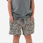 Load image into Gallery viewer, Burlebo Youth Athletic Short - Classic Deer Camo
