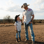 Load image into Gallery viewer, Burlebo Youth Performance Western Shirt - All American
