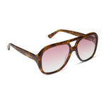 Load image into Gallery viewer, Pauline Honey Tortoise Rose Gradient Sunglasses
