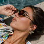 Load image into Gallery viewer, Jessie James Decker Limoncello Gold Brown Sunglasses

