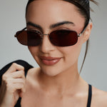 Load image into Gallery viewer, Trinity Diff Sunglasses Rachel Kirkconnell
