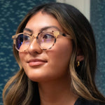Load image into Gallery viewer, Sawyer Cream Tortoise Blue Light Technology Glasses
