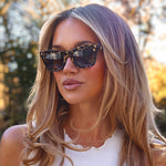 Load image into Gallery viewer, Bradley Glitter Tortoise Brown Polarized Diff Sunglasses
