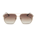 Load image into Gallery viewer, Berkely Gold Brown Gradient Polarized Sunglasses
