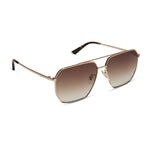 Load image into Gallery viewer, Berkely Gold Brown Gradient Polarized Sunglasses
