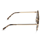 Load image into Gallery viewer, Joey Espresso Tortoise Gold Metal Brown Gradient Polarized Diff Sunglasses
