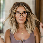 Load image into Gallery viewer, Winston Cream Tortoise Blue Light Technology Glasses

