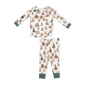 Angel Dear Gingerbread Sleigh Ride Loungewear Set