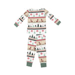 Load image into Gallery viewer, Angel Dear Reindeer Fair Isle Loungewear Set
