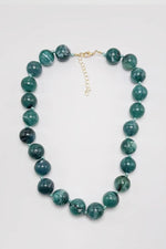 Load image into Gallery viewer, Resin Round Bead Rope Necklace
