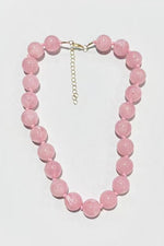 Load image into Gallery viewer, Resin Round Bead Rope Necklace

