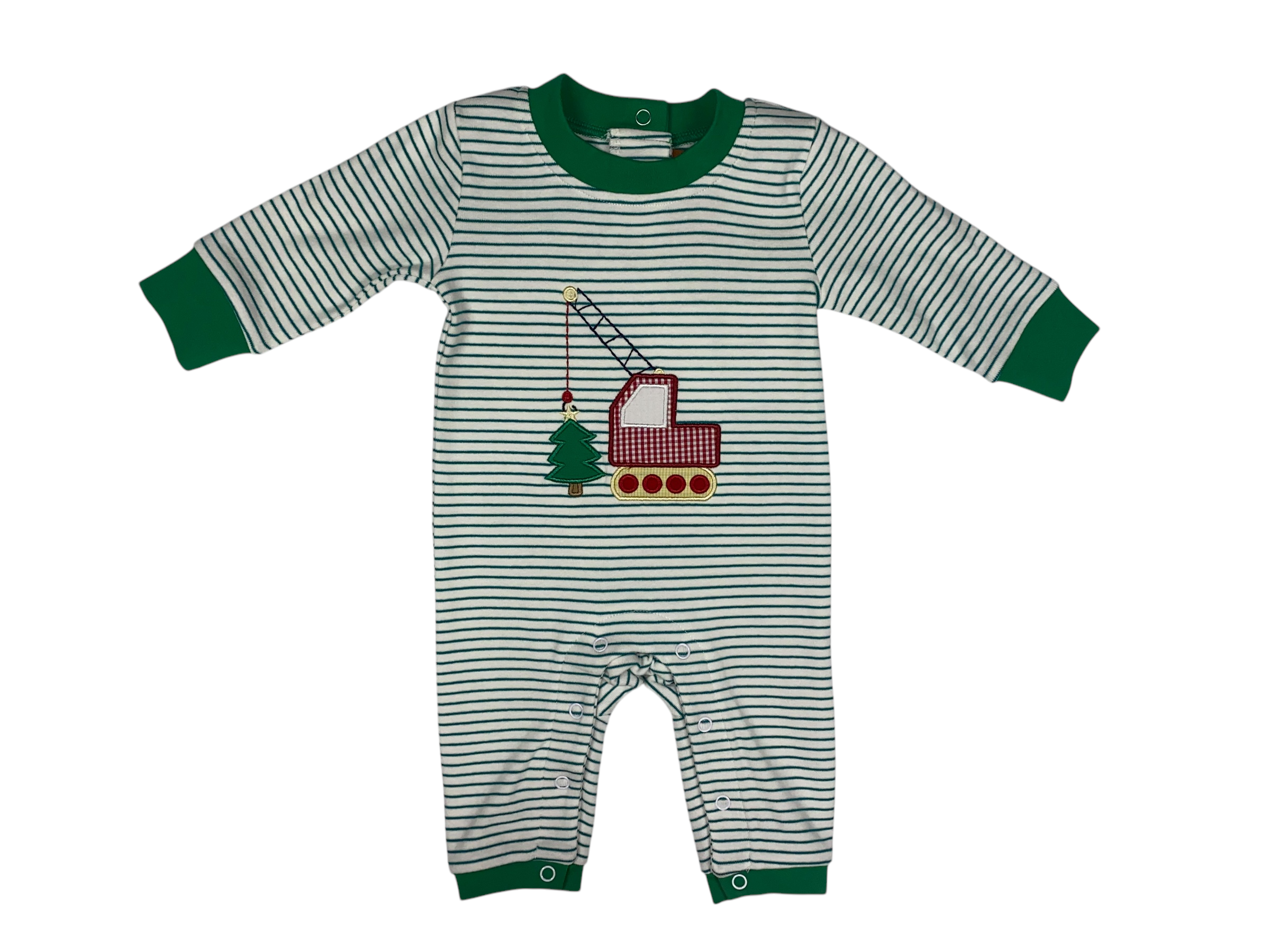 Holiday Bringing Home The Tree Romper