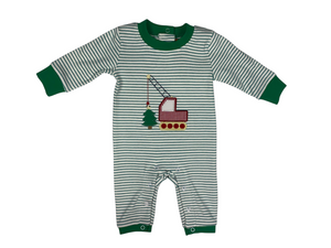 Holiday Bringing Home The Tree Romper