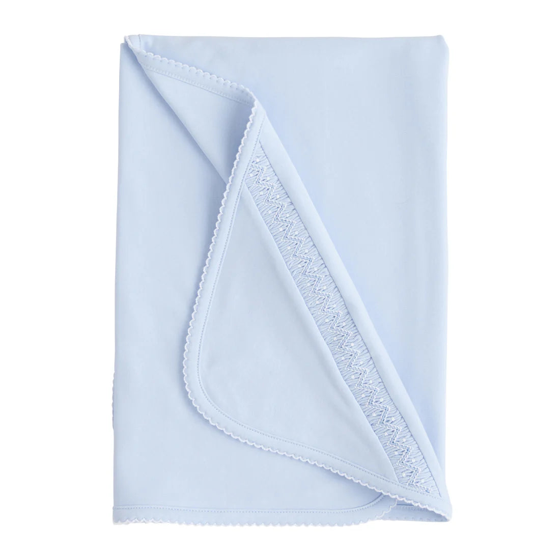 Little English Welcome Home Layette Blanket - Blue