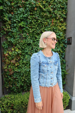 Load image into Gallery viewer, Eva Statement Earrings - Brown
