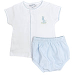 Load image into Gallery viewer, Vintage Giraffe Diaper Cover Set
