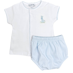 Vintage Giraffe Diaper Cover Set