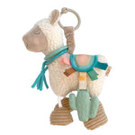 Load image into Gallery viewer, Itzy Friends Link &amp; Love Activity Llama Plush with Teether
