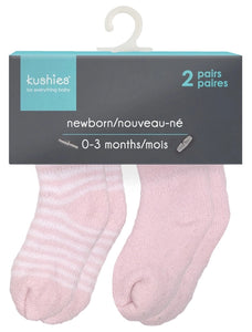 Pink Baby Socks Terry