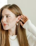 Load image into Gallery viewer, Screwback Stud Earrings - Ruby Bow
