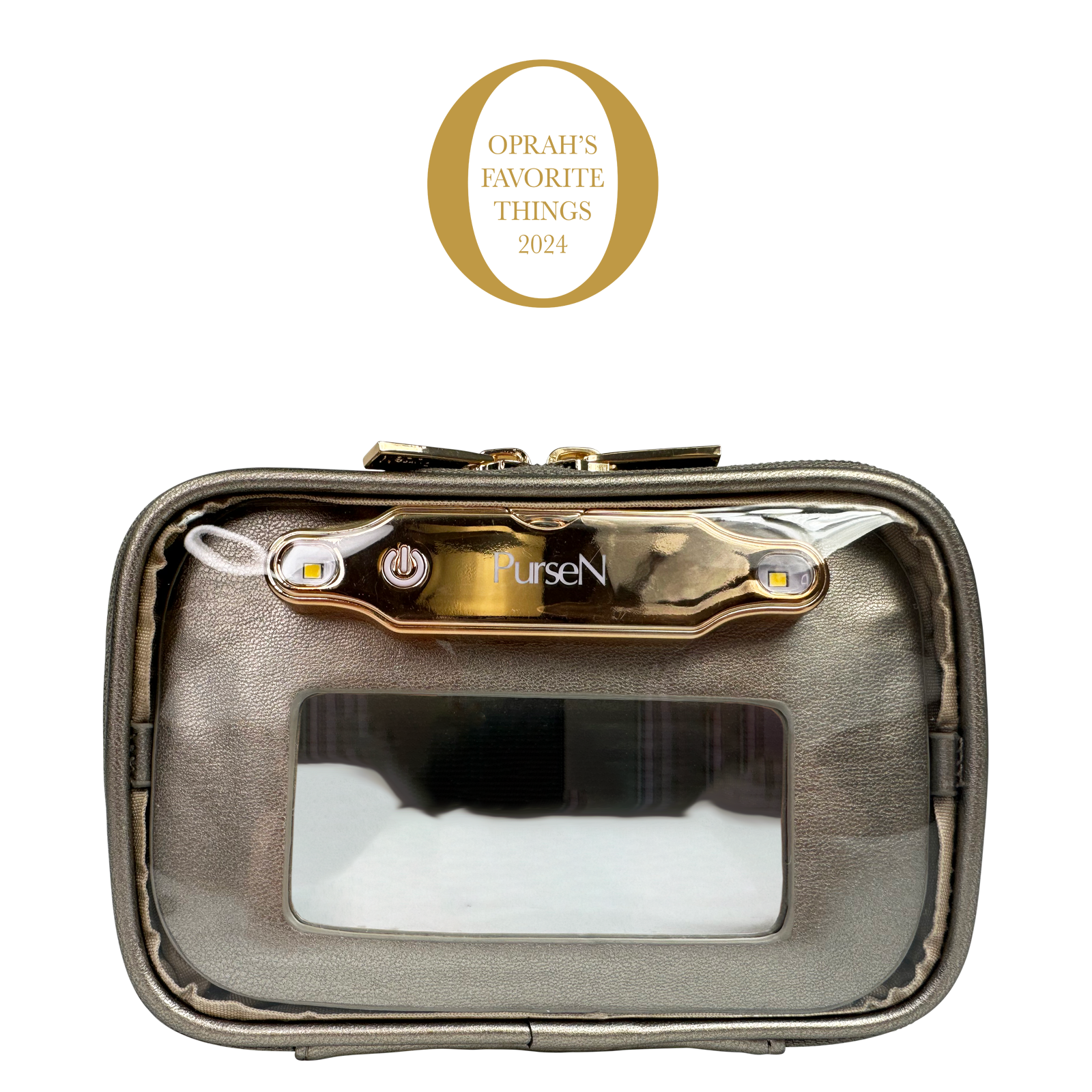 LITTMINI • Lighted Mirror Case • Bronze