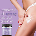 Load image into Gallery viewer, Magnesium Body Butter for Better Sleep - Lavender, 4 oz
