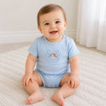 Load image into Gallery viewer, Horse Applique Boy's Romper
