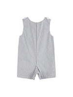 Load image into Gallery viewer, Lil Cactus Gray Gingham Golf Shortalls
