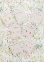 Load image into Gallery viewer, Screwback Stud Earrings - Petite Cowgirl Boot
