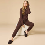 Load image into Gallery viewer, Women's Cloud Soft Dream Crew Neck Lounge Set - Oprah's Fave
