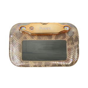 LITTMINI • Lighted Mirror Case • Glimmer Leopard