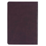 Load image into Gallery viewer, Devotional Bible NLT for Men Faux Leather Walnut Brown Cross
