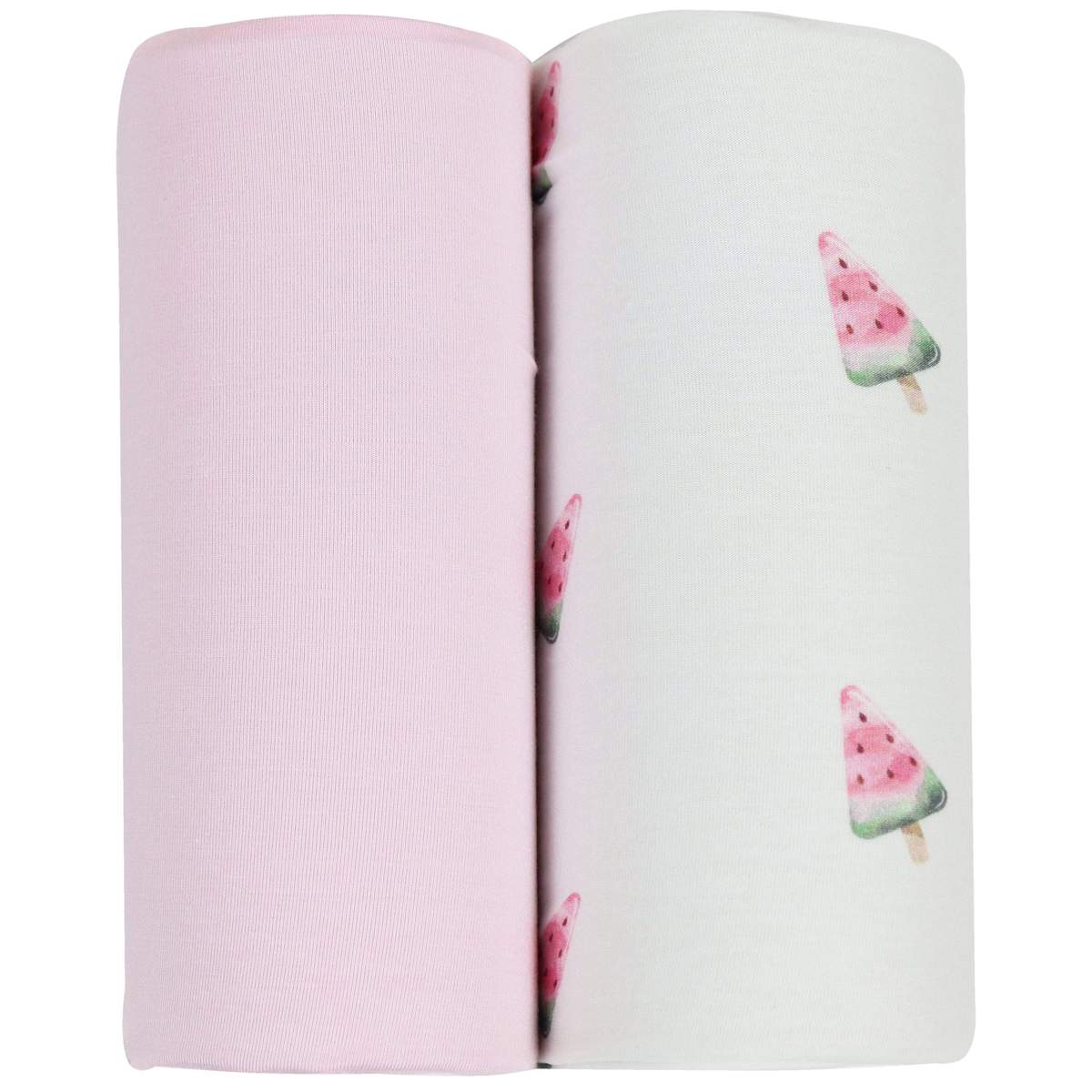 Watermelon & Pink Swaddle Blanket 2 Pack