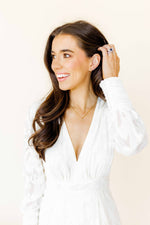 Load image into Gallery viewer, Screwback Stud Earrings - Clara Cross Gold
