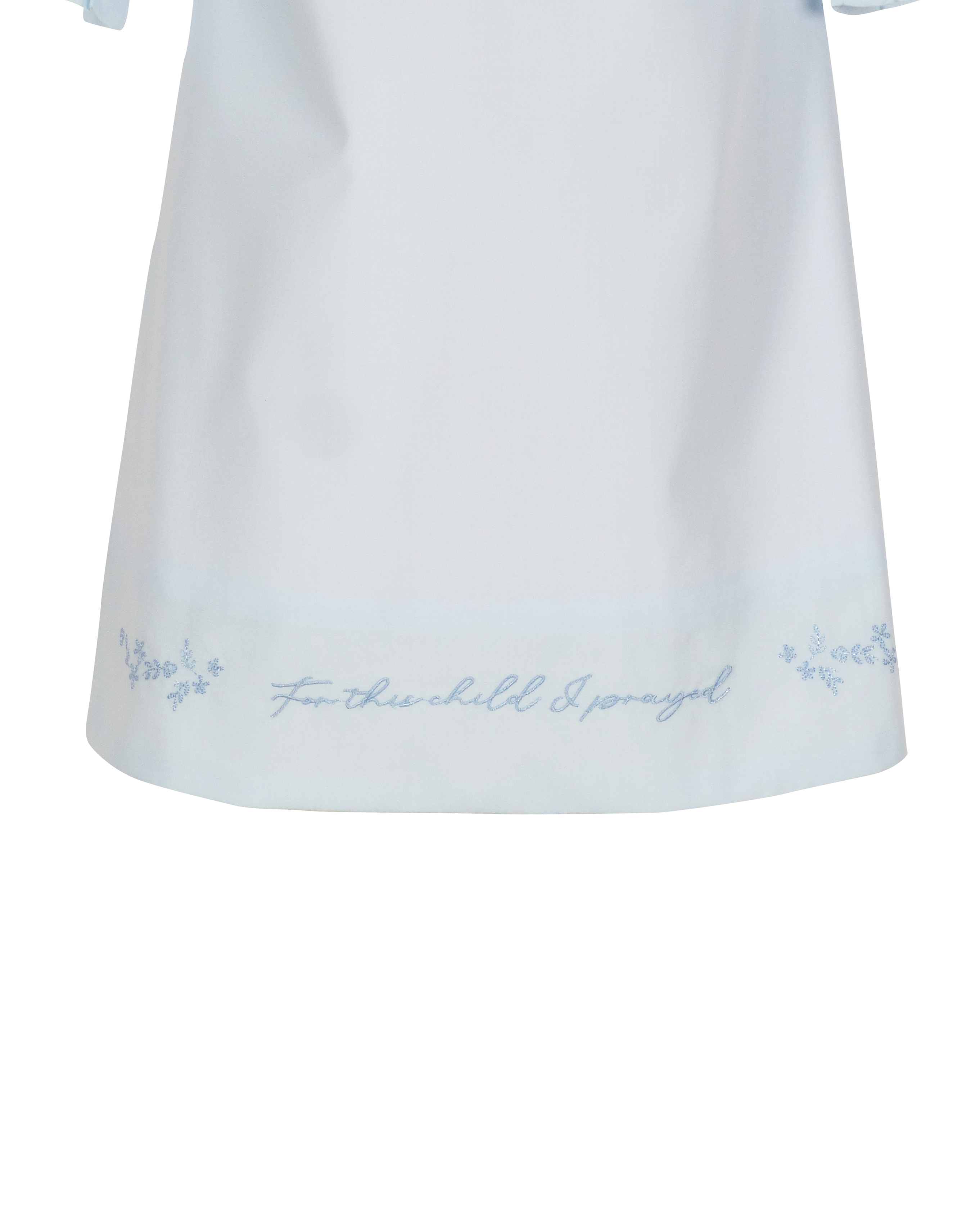 For This Child I Prayed Blue Daygown