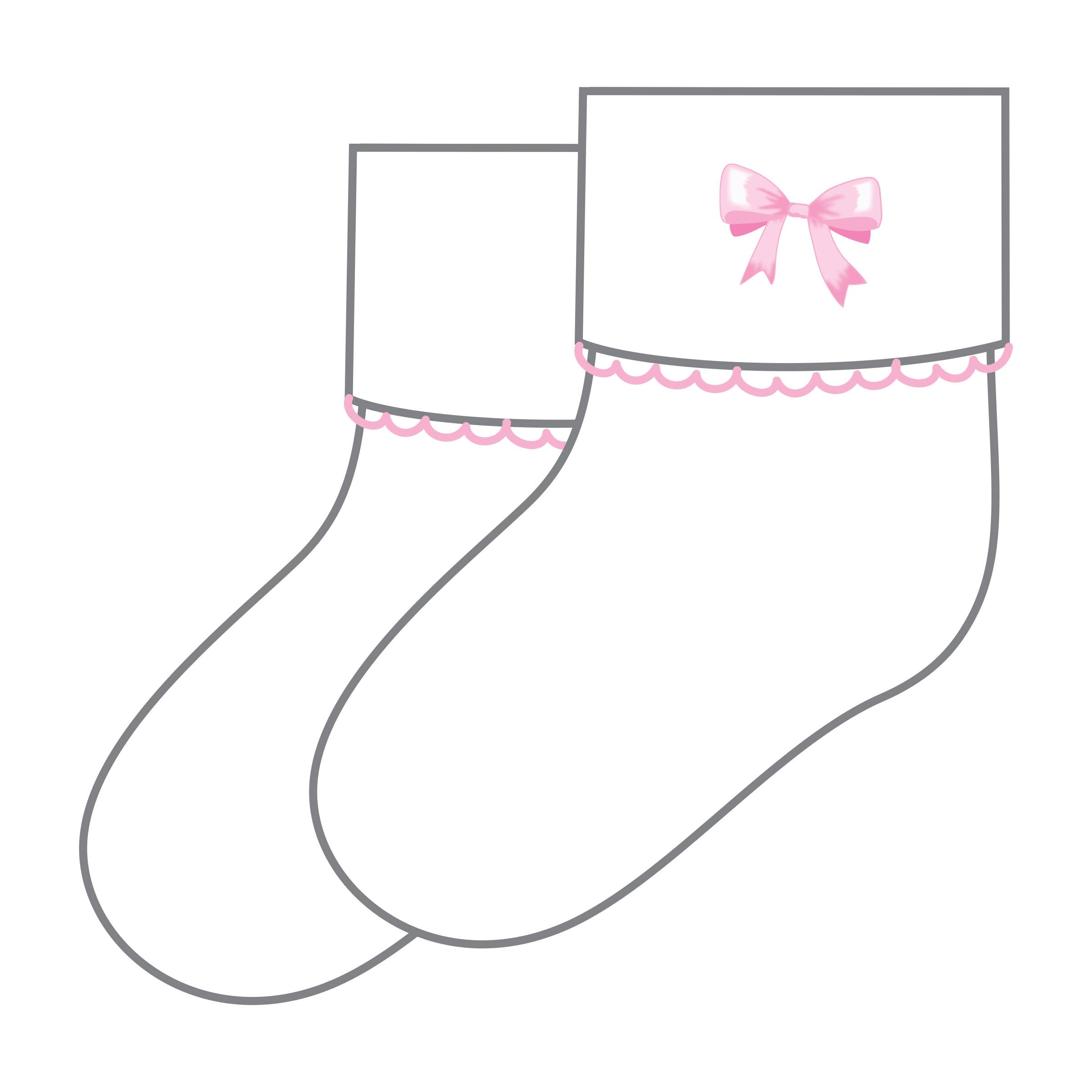 Baby Bows Socks