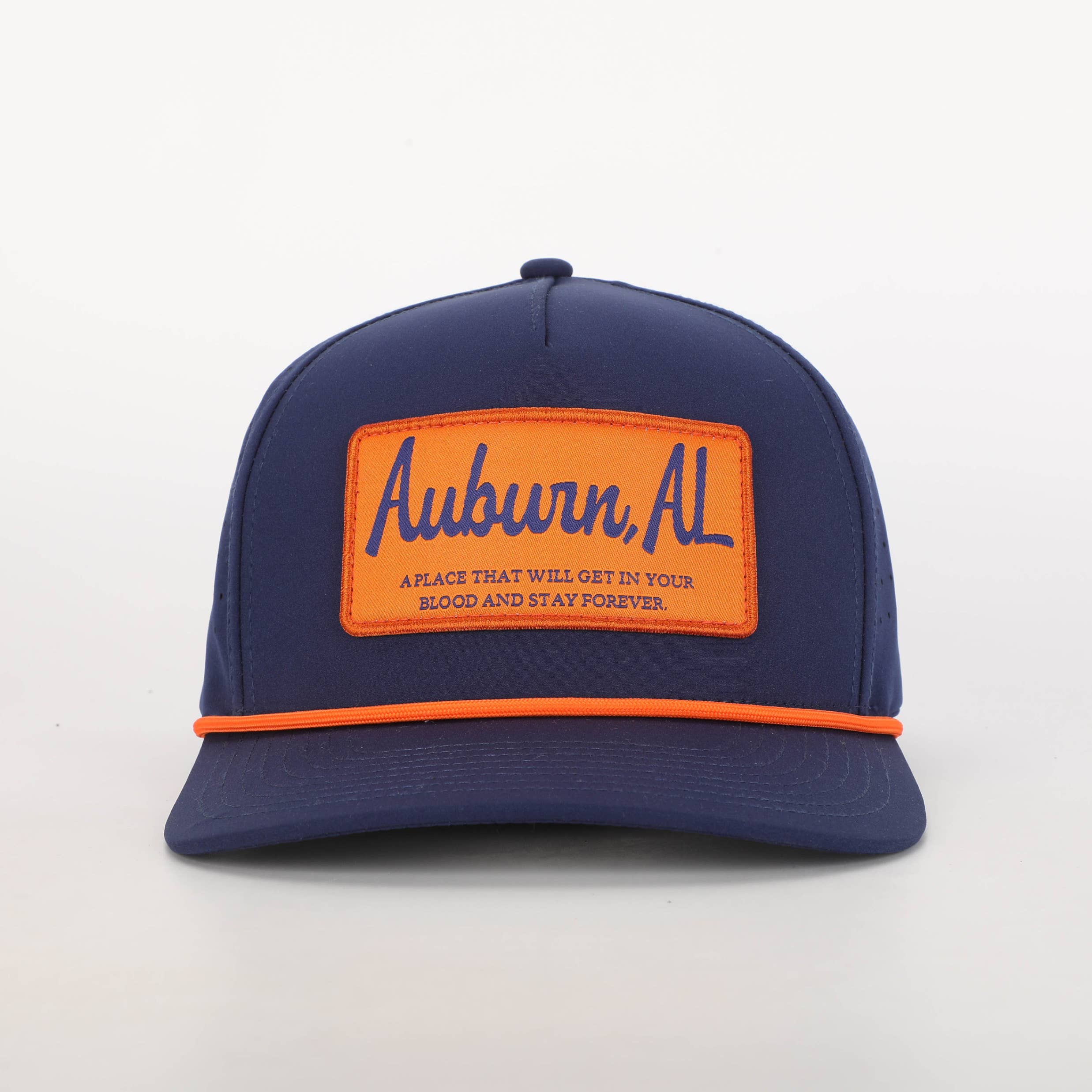 Auburn, AL Rope Hat with Patch