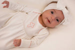 Load image into Gallery viewer, Pip Embroidered Gown -Pink Cross
