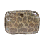 Load image into Gallery viewer, LITTMINI • Lighted Mirror Case • Glimmer Leopard
