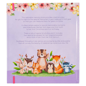 Baby Memory Book for Girls