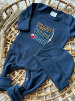 Load image into Gallery viewer, Baby Boy Romper | Daddy's Fishing Buddy
