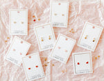 Load image into Gallery viewer, Screwback Stud Earrings - Polly Heart
