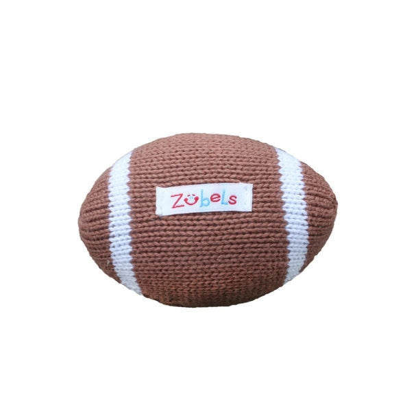 Cohen Baby Football Knit Rattle