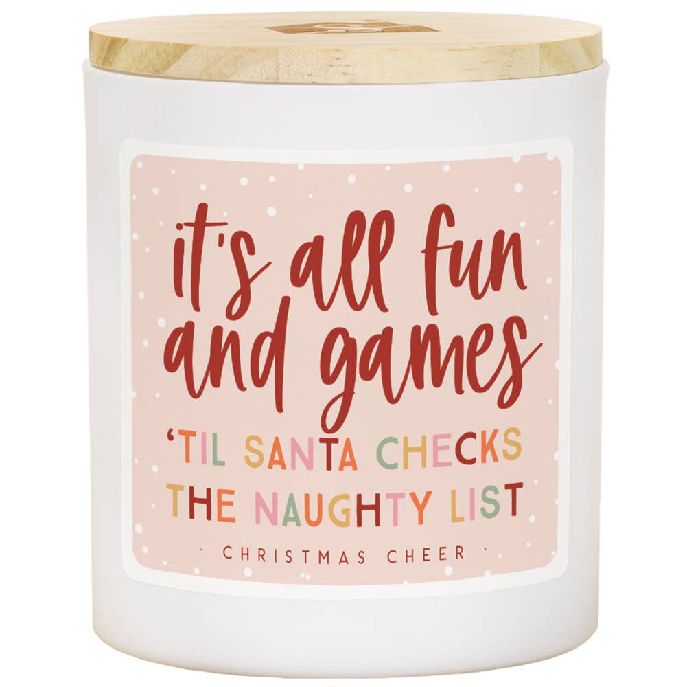 Fun And Games Santa - CCH - Candles