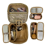 Load image into Gallery viewer, Mini Diva Makeup Case - Glimmer Leopard
