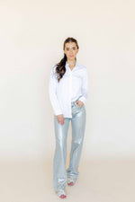 Load image into Gallery viewer, Screwback Stud Earrings - Cooper Clear Gold
