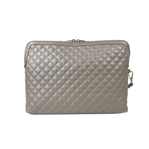 Litt Makeup Case - Pearl Quilted